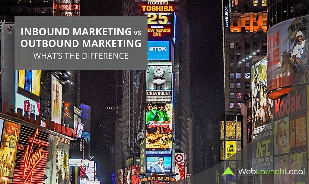 Inbound Marketing vs. Outbound Marketing—What’s the Difference?